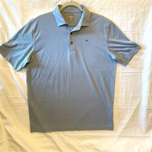 Callaway Opti-Dri Golf Polo Shirt. Mens Size Medium. Short Sleeve Casual.